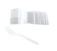 [AL-000128] Fourchette 180 cristal réutilisable - 10x100pcs