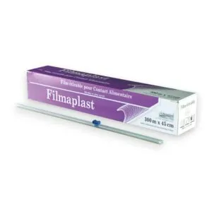 Film (boîte distributrice) 300x0,45 avec ZIP - 6 rouleaux