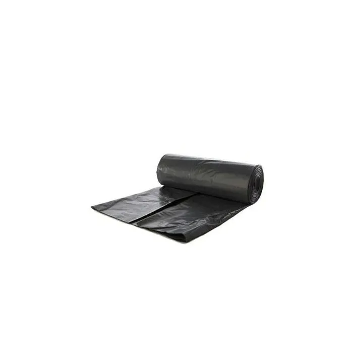 [B03-03KD] Sac poubelle HD noir - 60x60cm - rouleau de 50pcs