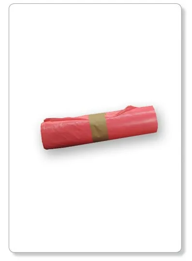 [B05-03R] Sac poub HD rouge 70x110 37mµ - rl de 25pcs