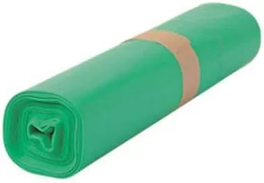 [B05-08KV] Sac poubelle BD vert - 70x1105 - T60mµ - rouleau de 25pcs