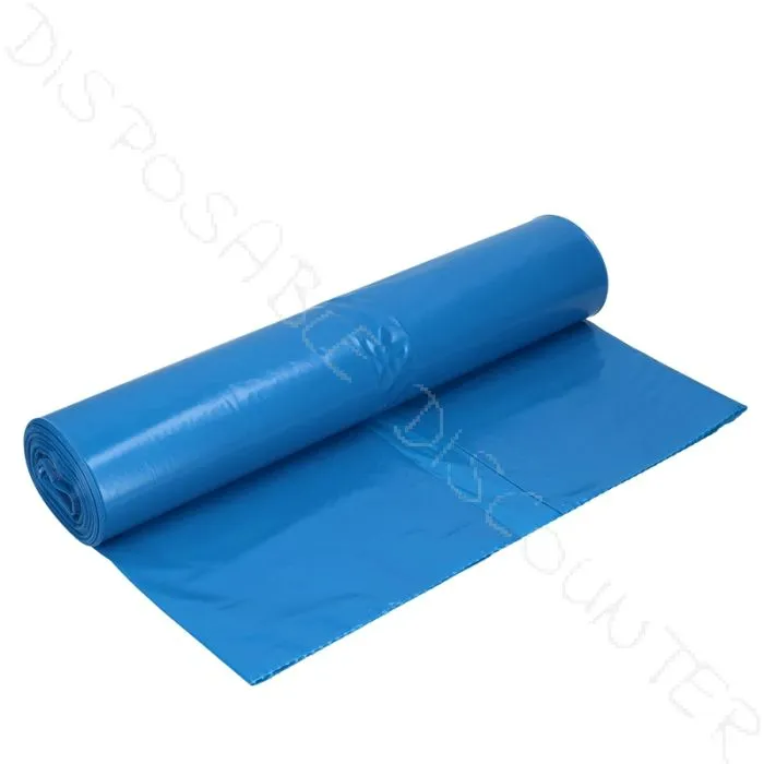 [B05-12SD] Sac poub HD bleu 70x110 - 20mµ - rl de 25pcs