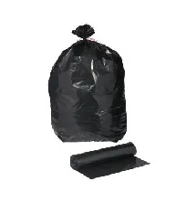 [B09-01KD] Sac poub LD noir 70x105 - T 60mµ - rl de 25pcs