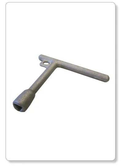 [B20-03C] Cléf pour poubelle plastique d'extérieur (murale) - vert - 50lit