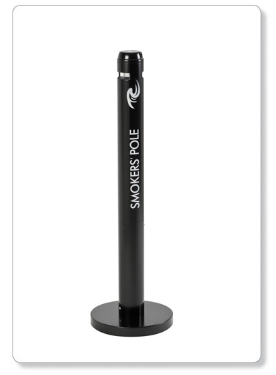 [B51-02] Smokers Pole - cendrier en aluminium - noir