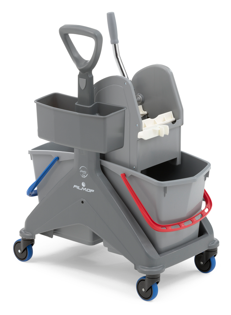 [C01-00DM] Chariot ONEFRED 2x15lit avec presse à mâchoires grise