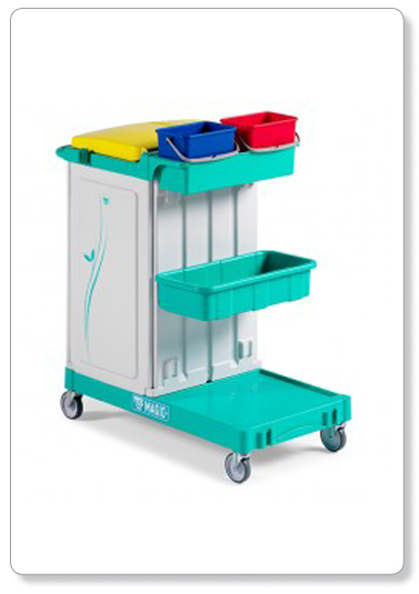 [C01-20ML] MAGIC LINE OFFICE avec porte-sac, couvercle 150l - 2x4lit