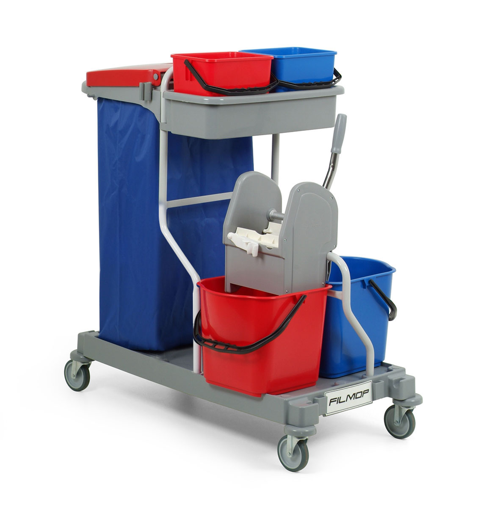 [C01-30DM] Chariot ARIANE 1050 - 2x6lit/2x15lit avec presse à mâchoires