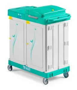 [C01-55] MAGIC LINE 510S - chariot fermé avec 2 départements et 4 seaux