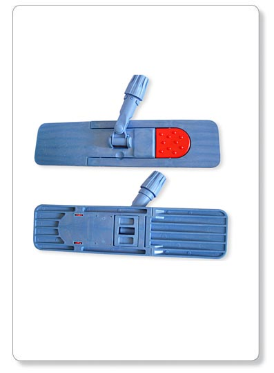 [C02-11] Armature mop à poches et à pédale - bleu - 40cm