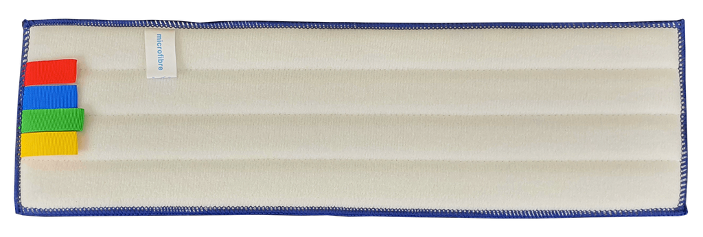 [C04-34T] Mop velcro en microfibre - vert - 40cm
