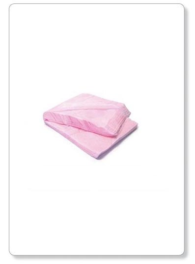 [C04-53] Voiles imprégnés - rose - 25x60cm - 100pcs
