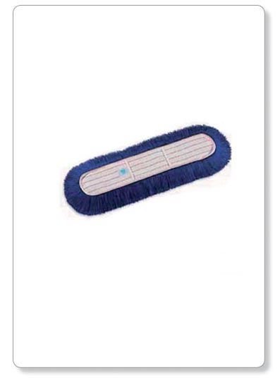 [C06-FR02] Frange à dépoussiérer avec poches - bleu - 60cm