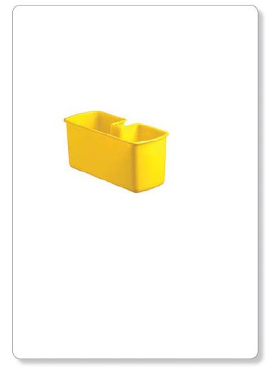[C20-ACC-04] Bac de rangement pour seau roulant - jaune