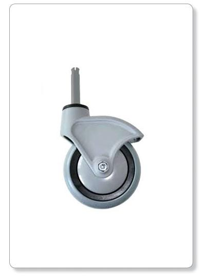 [C20-ACC-24] Roue diam. 80mm en plastique (NICK PLUS)