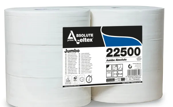 [D02-05CE] JUMBO 500 CEL XXL - papier Wc Jumbo - 6x500cm - cellulose - 2plis