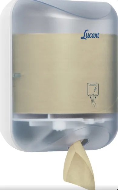 [D03-20LU] LUCART L-ONE MINI - distributeur papier WC MINI-JUMBO - blanc & tr