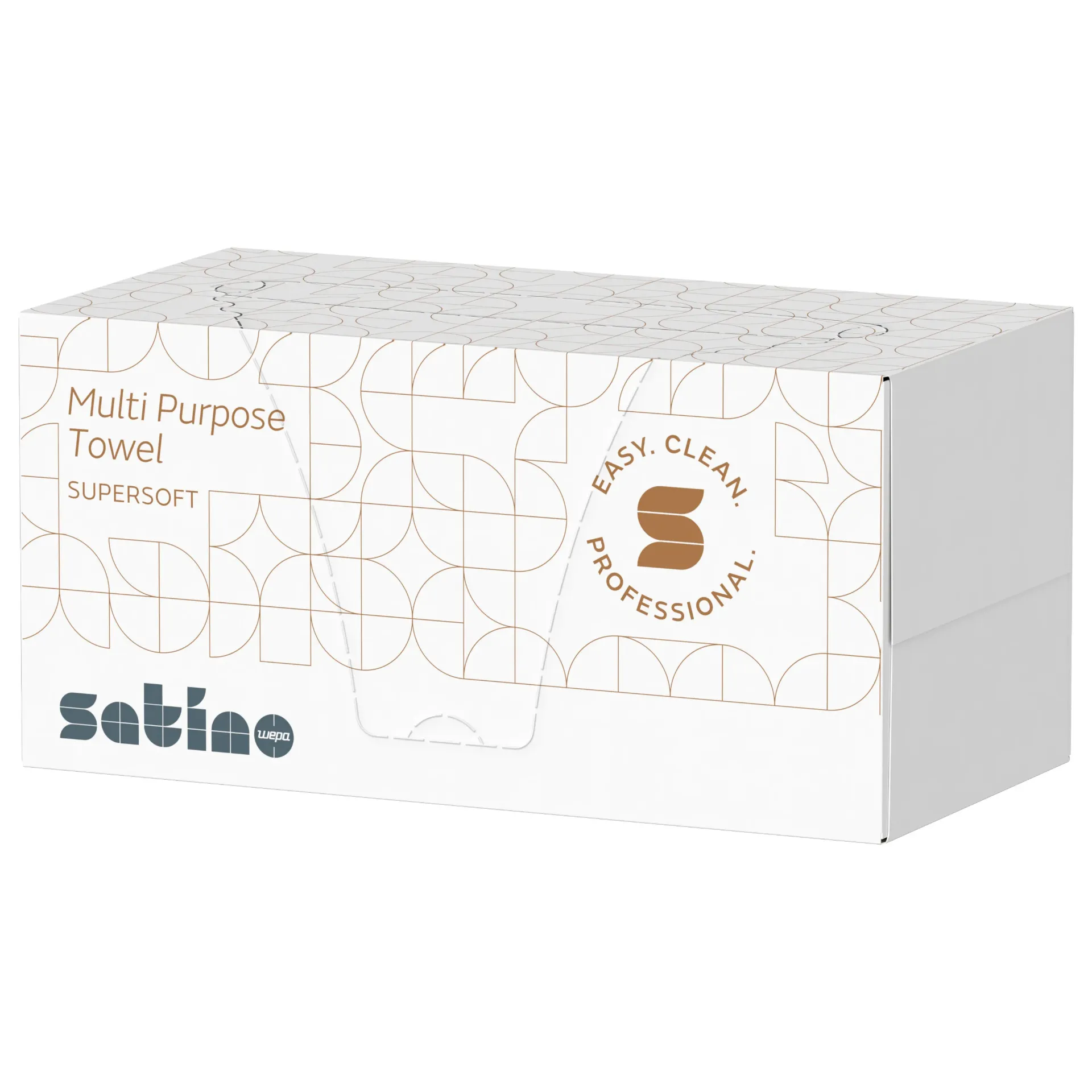 [D05-08WD] Essuie-mains V en BOITE - cellulose - 22x21cm 3000pcs - 2plis