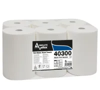 [D06-21CE] Essuie-mains en rouleau XXL - 285mx20cm - cel blanc - 6rlx - 2plis
