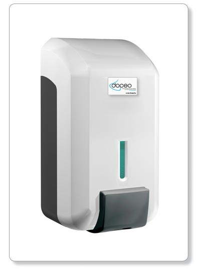[D16-00D] DOCEO - distributeur savon GEL 700ml - blanc