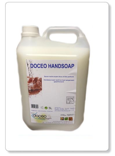 [D16-03D] DOCEO HANDSOAP - savon mains super doux et très parfumé - 5lit