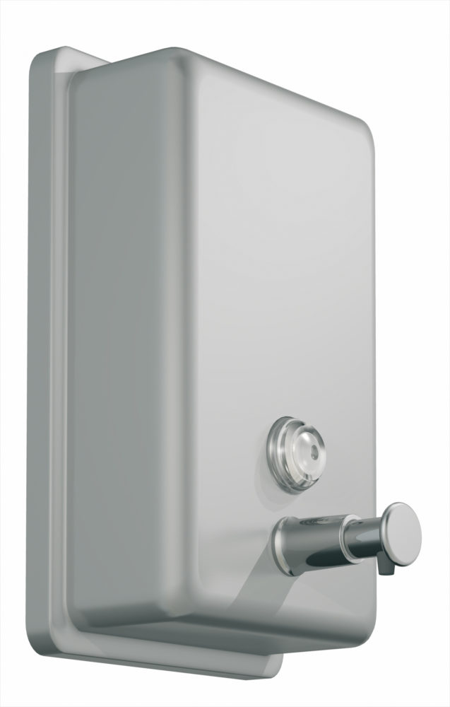 [D16-10D] SAVONIX - distributeur savon à main - inox brillant - 850ml