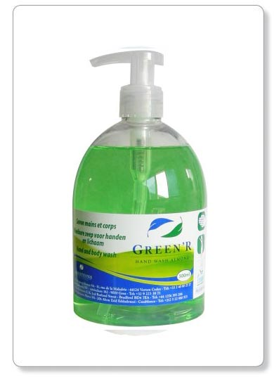 GREEN'R HAND WASH ALMOND (Ecolabel) - 500ml