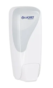 [D19-50M] LUCART ID - distributeur foam hand Soap blanc/transparent - 1000ml