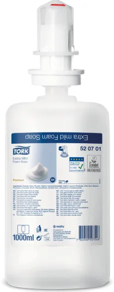 [D22-81T] TORK - savon mousse extra doux - 1lit