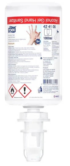 [D22-91T] TORK - S4 solution hydro-alcoolique - 1lit