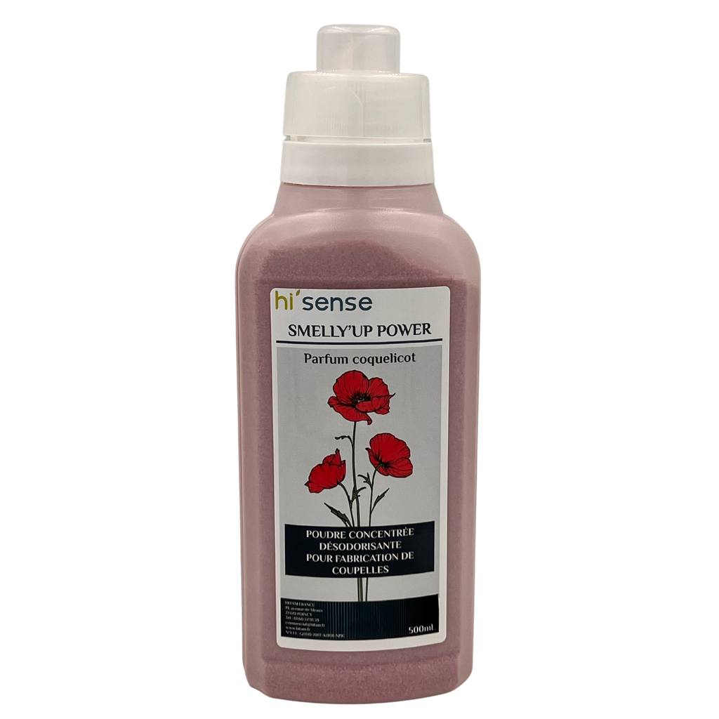[D23-31R] Recharge - désodorisant en poudre concentré - coqueliquot - 500ml