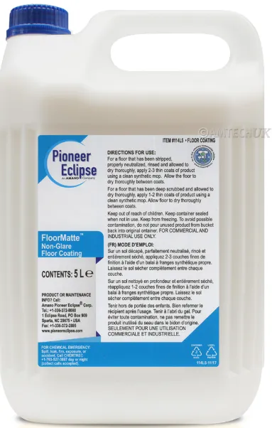 [DIV-FLOORMATTE] PIONEER ECLIPSE FLOORMATTE coating - 5L
