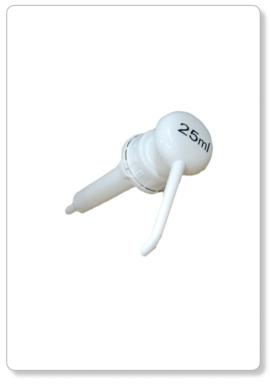 [E01-22] Pompe 25ml pour bidon BIO - 5lit