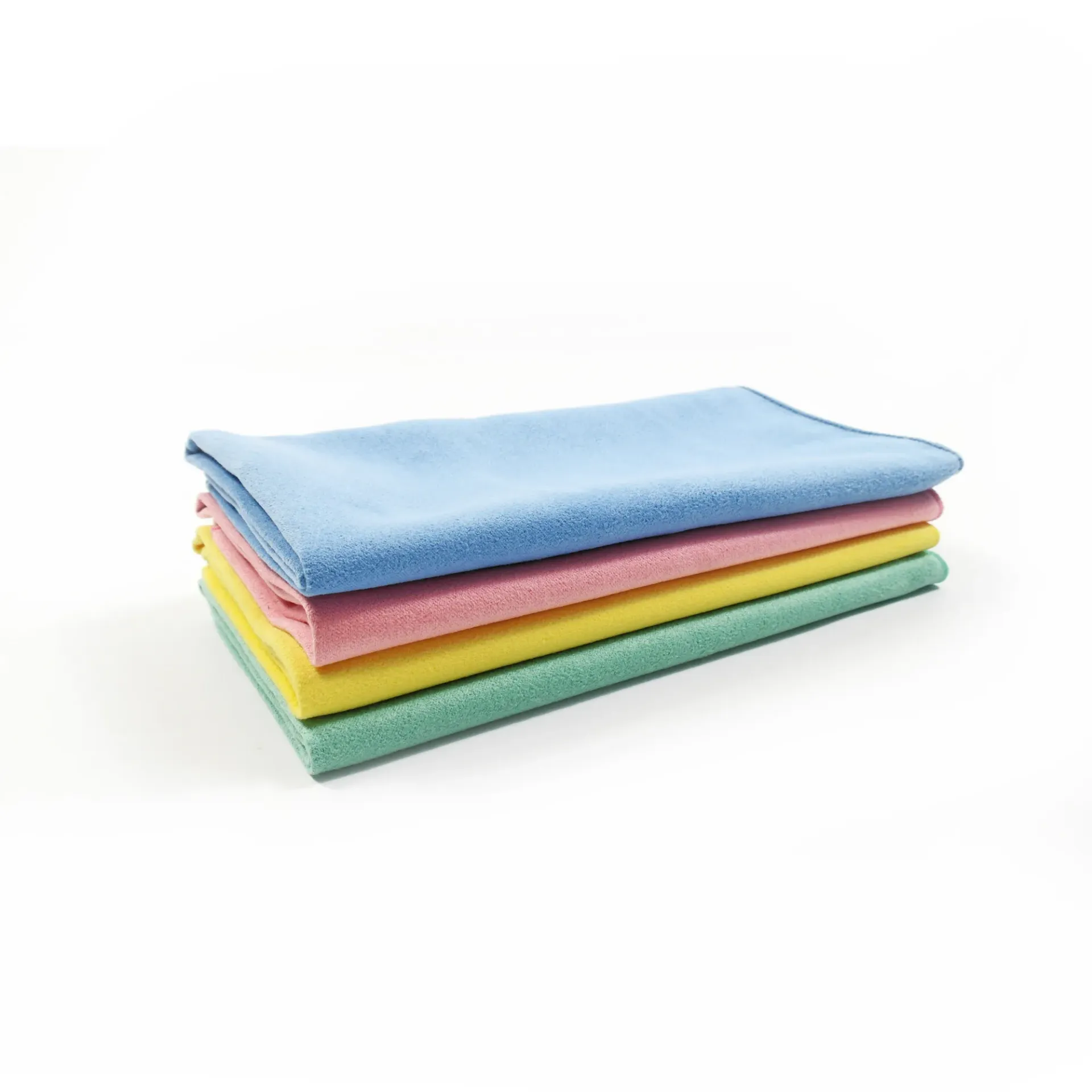 SOFT VERT - lavette microfibre verte - 40x40cm