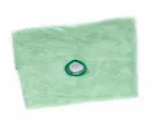 [E06-20] FLOORTOP - torchon microfibre 280gr - vert - 50x70cm avec trou