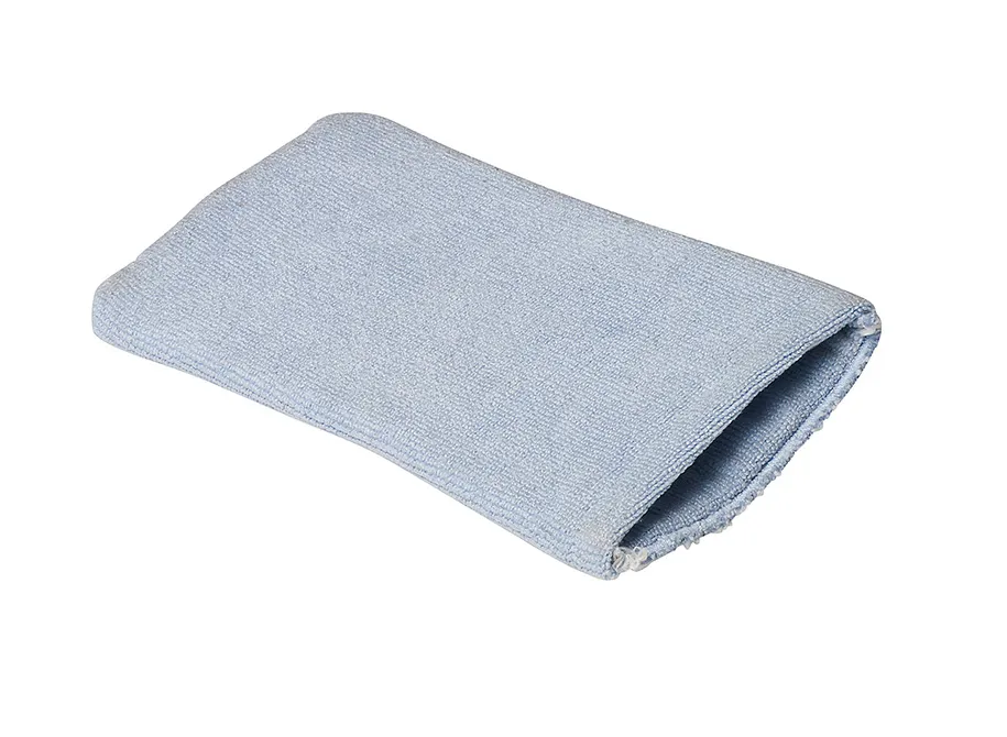 [E06-50] Gants anticalcaire en microfibre et en laine d'acier inoxyadable