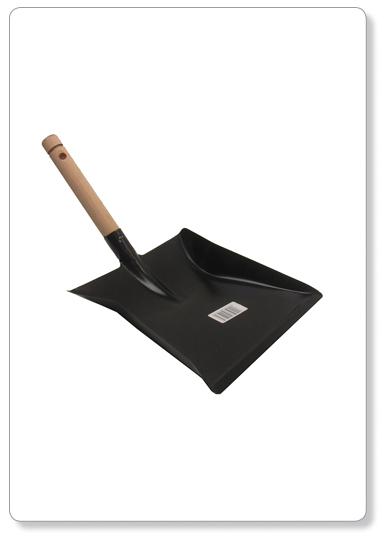 Ramassette en métal - manche en bois - 23cm