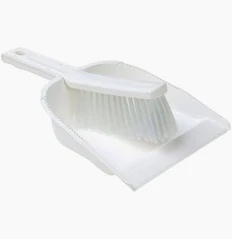 FOOD - ensemble ramassette/balayette souple - blanc
