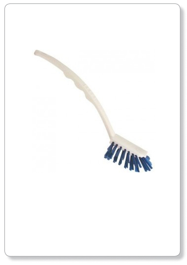 [E08-01] Brosse vaisselle bleu en nylon long