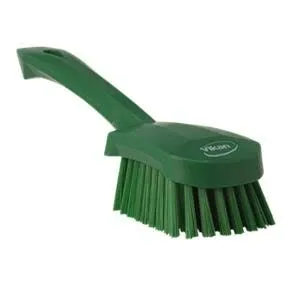 FOOD - brosse à manche court dur - vert