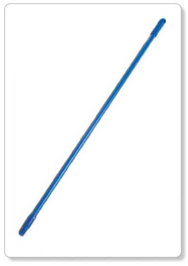 FOOD - manche en fibre de verre bleu - 140cm