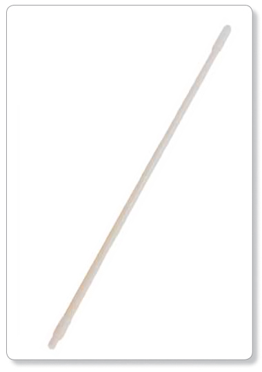 [E10-00B] FOOD - manche en fibre de verre blanc - 140cm