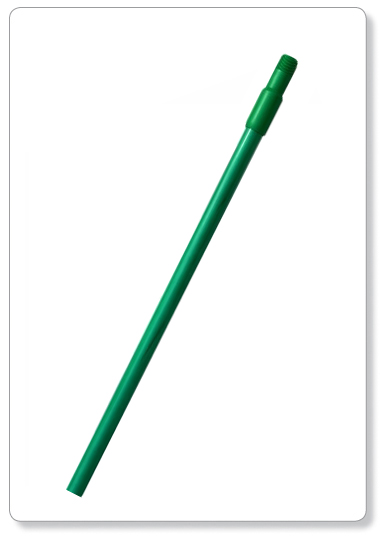 FOOD - manche en fibre de verre vert - 140cm