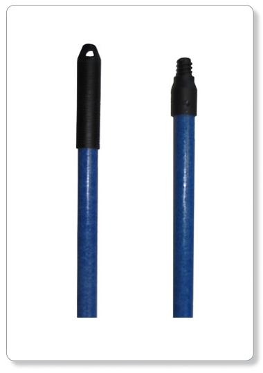 [E10-01] PRO - manche en fibre de verre bleu - 140cm