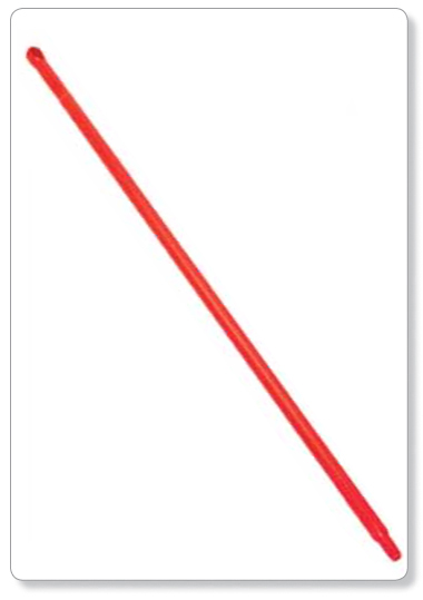 FOOD HYGI PRO - manche en fibre de verre rouge - 150cm