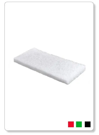 PAD BLANC  - tampon abrasif - 25x12cm