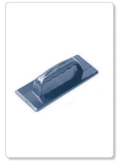 STRIPPER BLOC SMALL - support à poignée pour pads bleu - 14x7cm