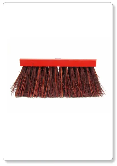 [E12-04] Balai de rue (bois verni) - BAHIA 50% - 30cm