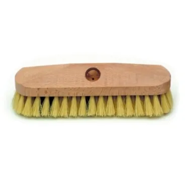[E14-11] Brosse à récurer ancre en POLYPROPYLENE jaune - 23cm