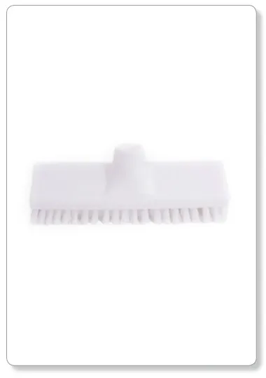 [E14-42B] FOOD - brosse à récurer 30cm - blanc
